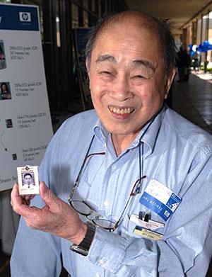 Art Fong with old HP Badge